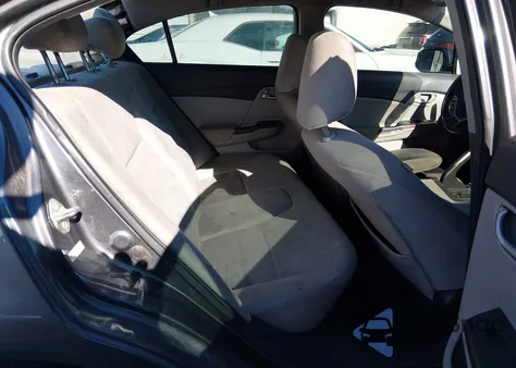 2013 Honda Civic Lx z USA, uszkodzony, nr VIN 2HGFB2F56DH522394